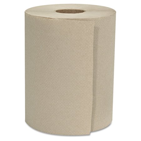 Gen Hardwound Paper Towels, 1 Ply, Continuous Roll Sheets, 600 ft